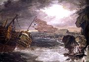 George Carter Oil painting of the East Indiaman oil painting
